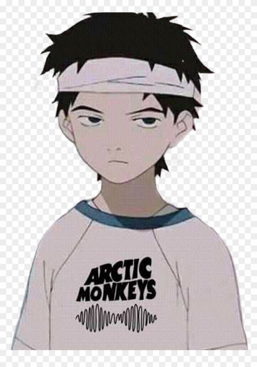 #anime #arcticmonkeys #tumblr - Sad Boys Anime, HD Png ...