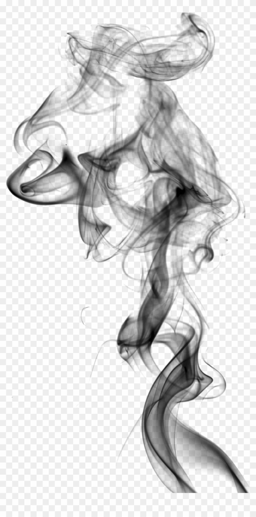 smoke black and white clip art