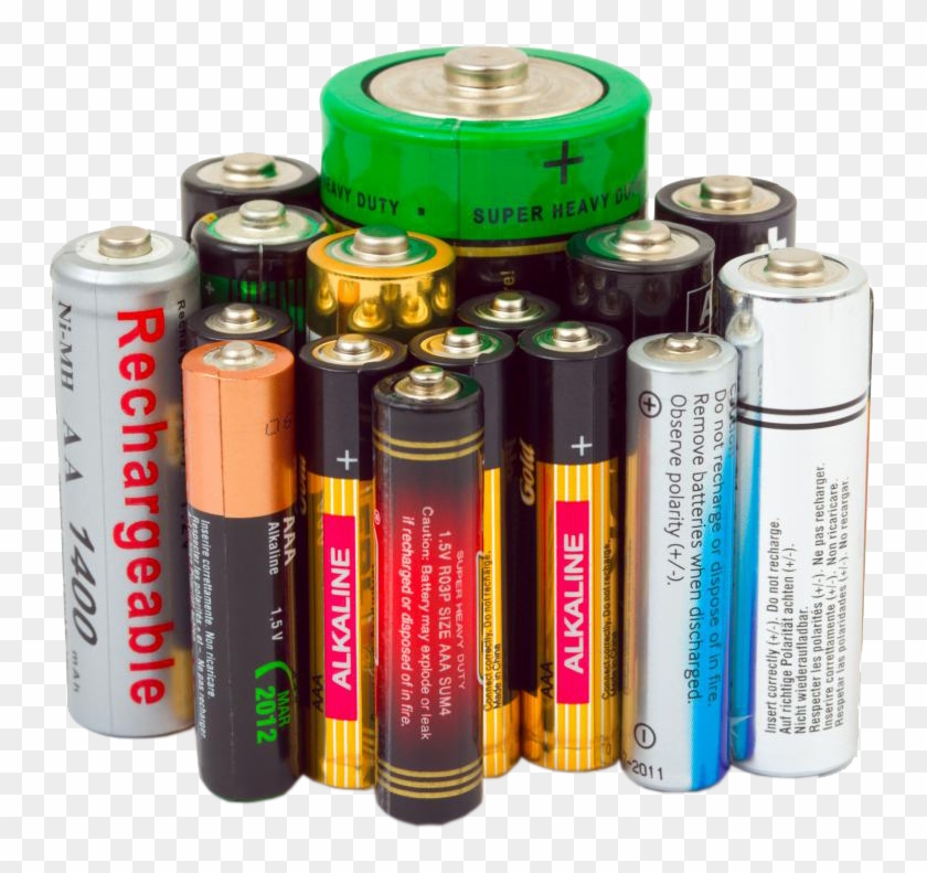 Batteries Png - Example Of Harmful Materials, Transparent Png - 777x730 