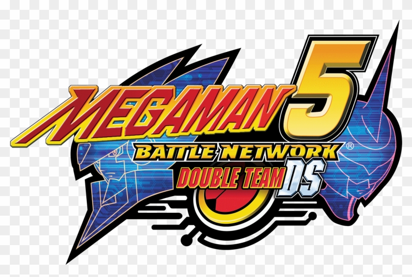 Mega Man Battle Network 5 Double Team Ds Logo - Mega Man Battle Network 