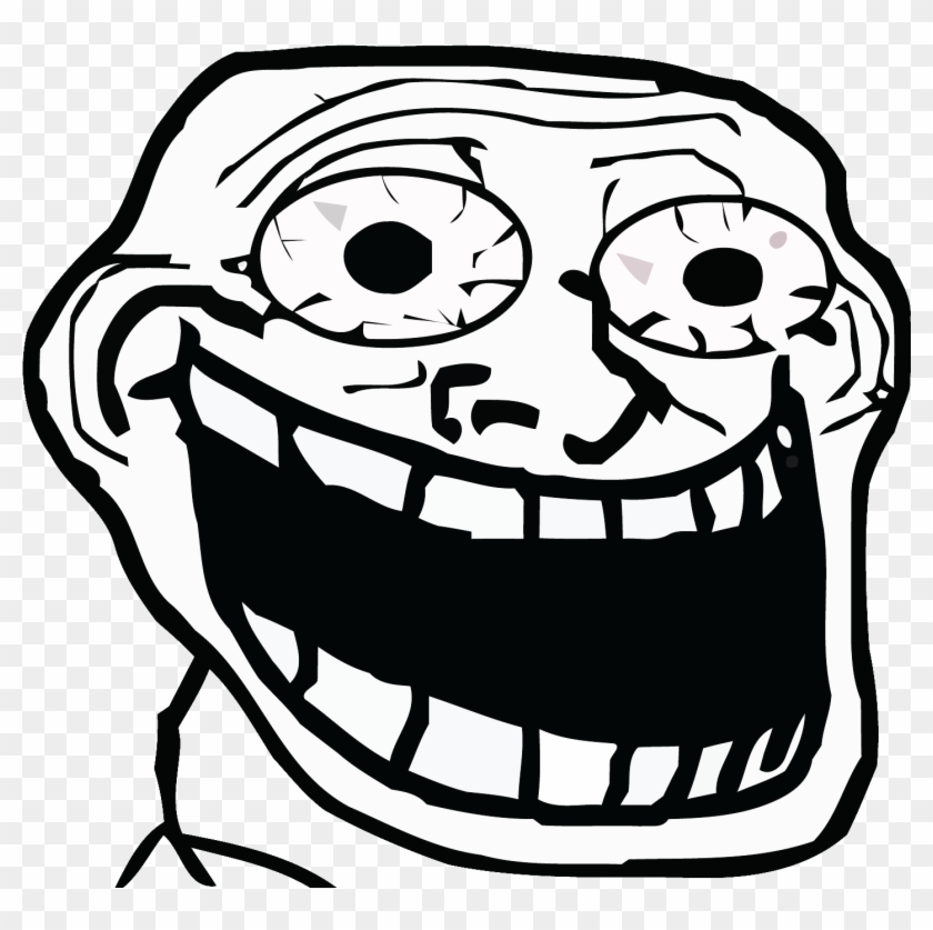 Posted Image - Troll Face Meme, HD Png Download - 1500x1414(#2402524 ...
