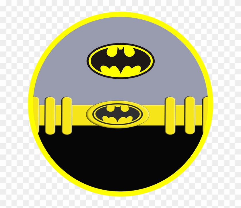 Free Printable Labels, Free Party Printable And Box - Printable Batman Cake  Toppers, HD Png Download - 673x673(#2403607) - PngFind