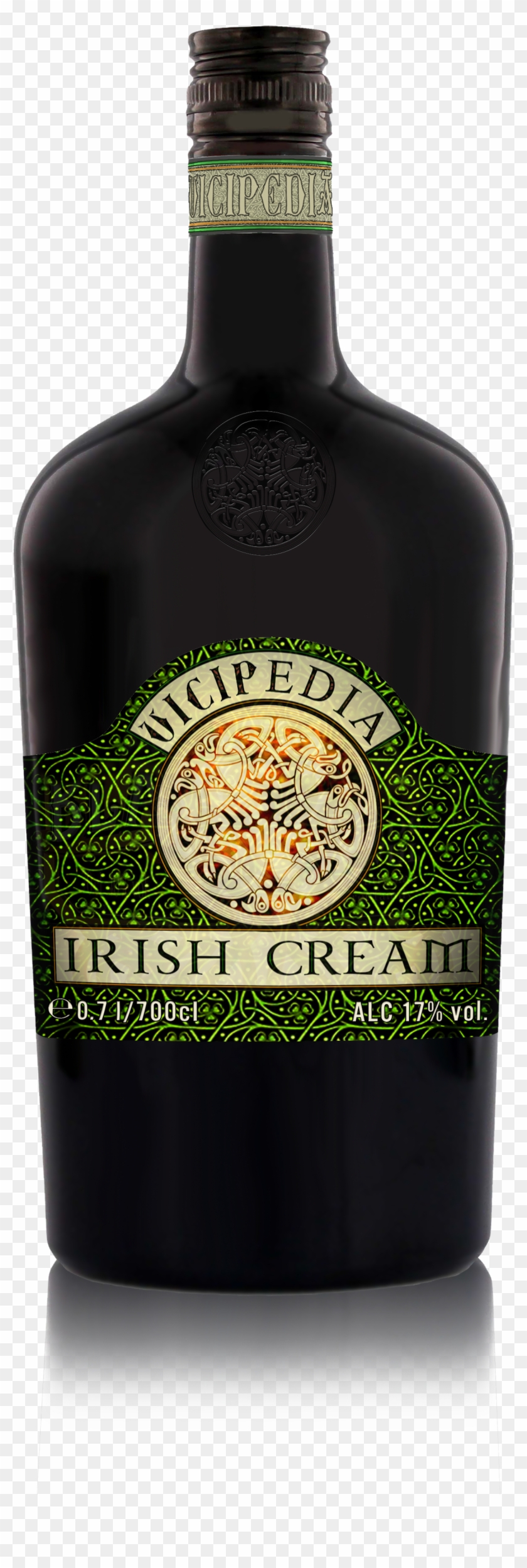 Wikipedia Irish Cream Bottle - Glass Bottle, HD Png Download ...