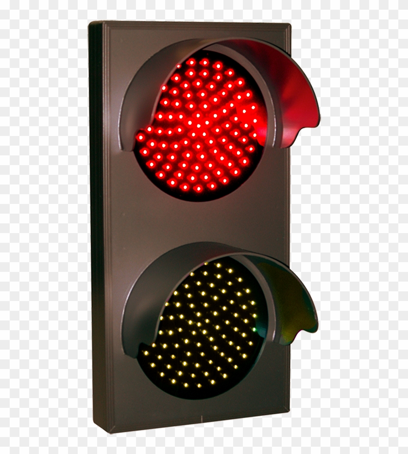 Indicator Dots, Double, Vertical, Red, Amber W/ Hoods - Green And Red ...