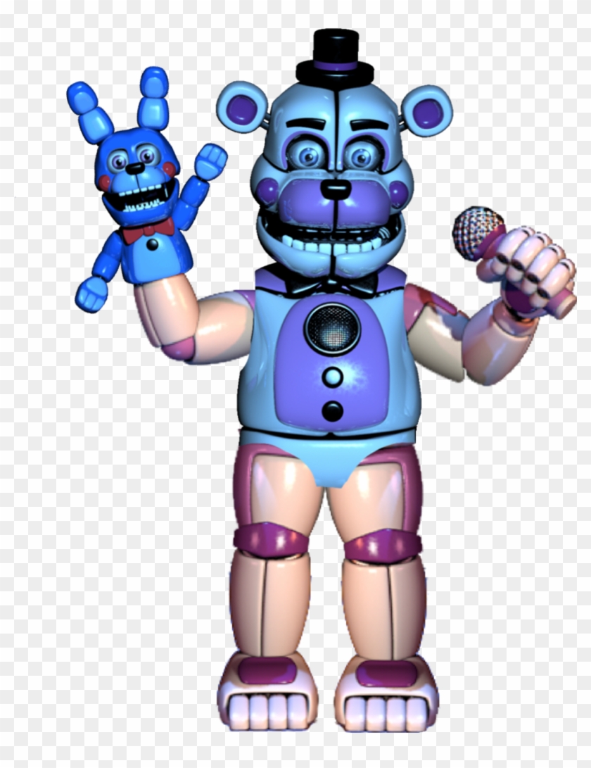 Funtime Freddy Full Body Png Download Fnaf Funtime - 