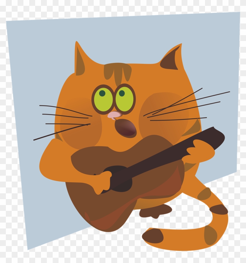 Cat Vector Figure Animal Guitar Png Image Spanish Cat Names Transparent Png 1252x1280 2416676 Pngfind