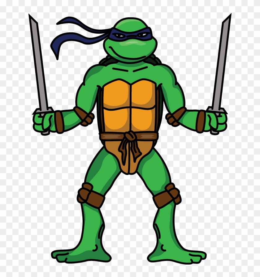 How To Draw Leonardo, Teenage Mutant Ninja Turtles, Leo Ninja Turtle