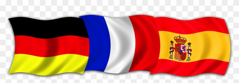 French German And Spanish Flags Best Picture Of Flag Spain Flag Hd
