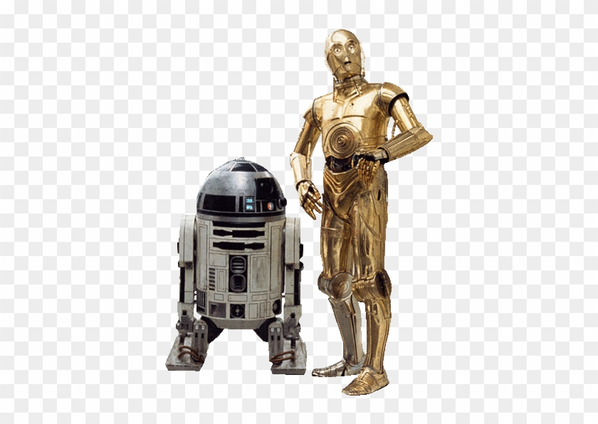 T R A N S P A R E N T R2 D2 And C 3po Not My Pic Star Wars A New Hope Stills Hd Png Download 500x750 Pngfind