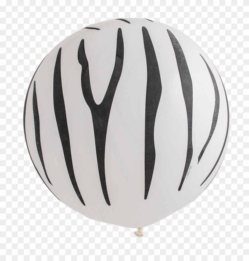 Zebra Stripes Giant Balloon - Balloon, HD Png Download - 1400x1400 ...