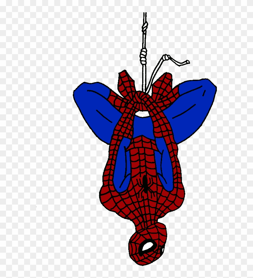 Download Spiderman Clipart Upside Down Spiderman Fan Art Upside Down Hd Png Download 601x844 2455315 Pngfind