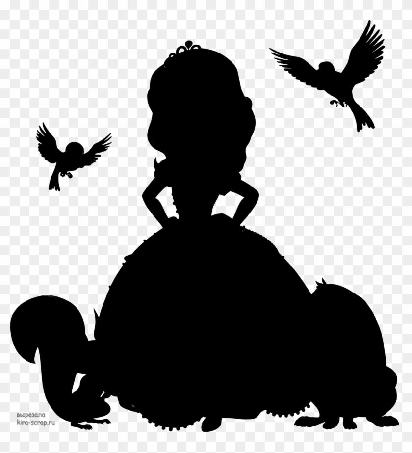 Sofia The First Silhouette Hd Png Download 2163x2276 2456787 Pngfind