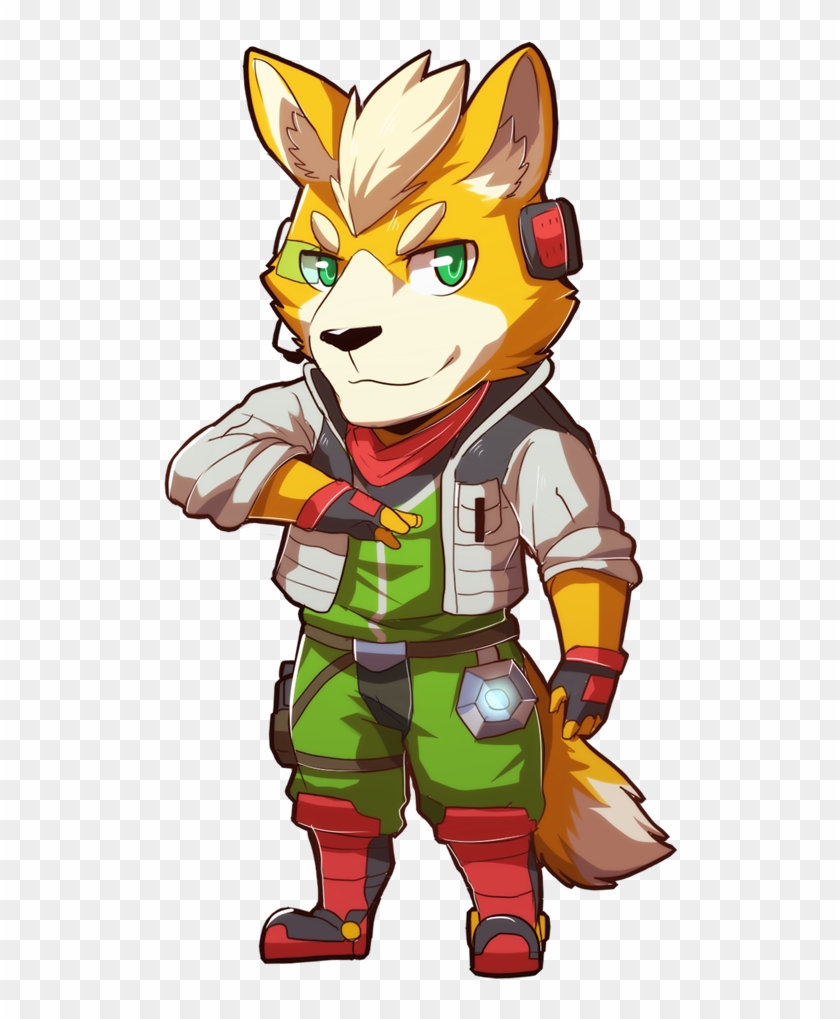 Fox Mccloud By Rabbity - Fox Macleod, HD Png Download - 1000x1000 ...