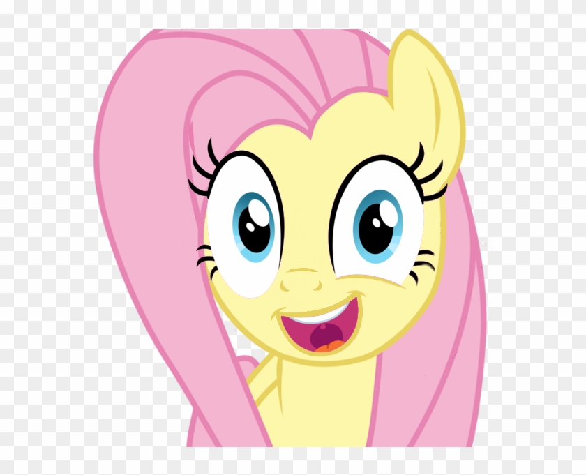 Fluttershy Face, HD Png Download - 626x601(#2461751) - PngFind