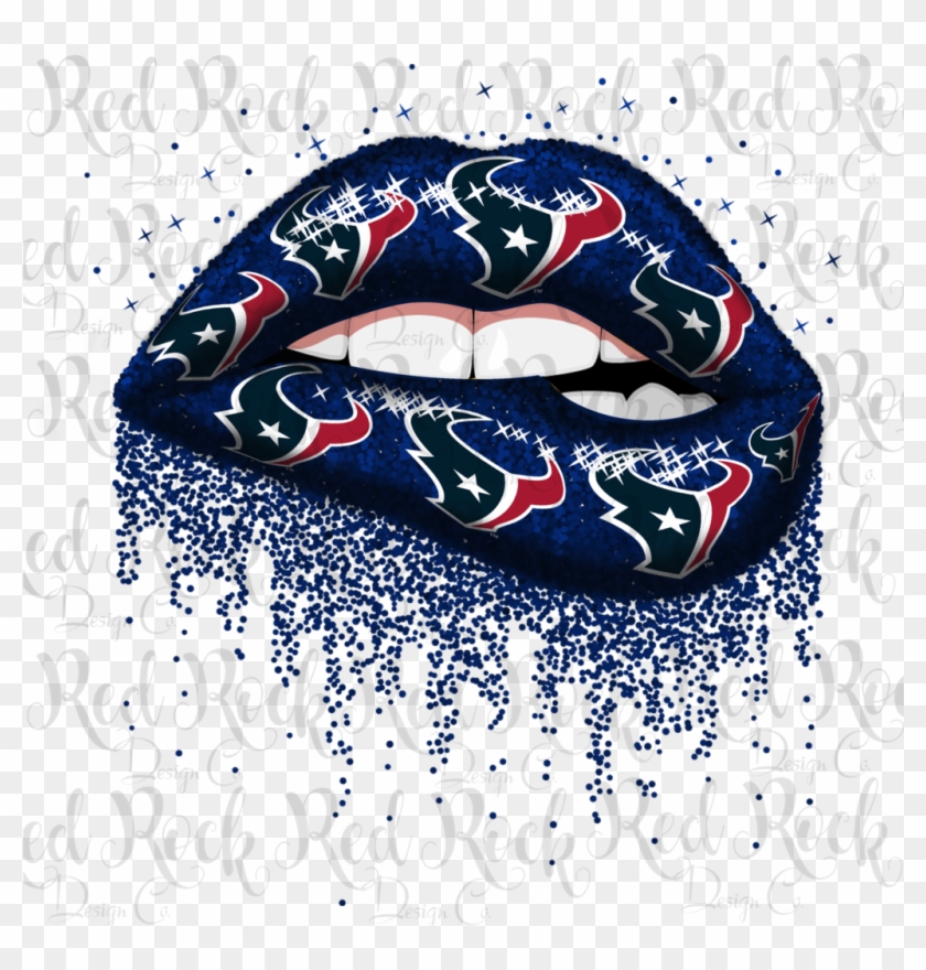 Houston Texans Lips - Green Bay Packers Lips, HD Png Download ...