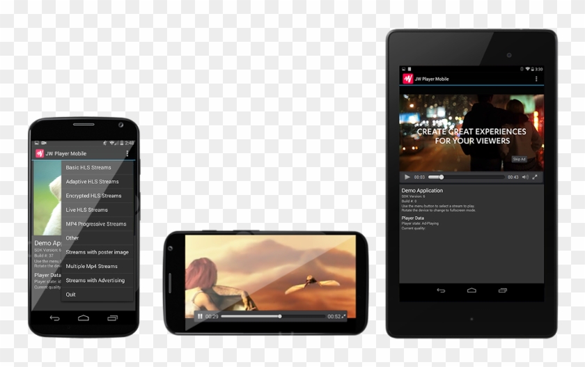 Url android player. JW Player бесплатный. HLS Player приложение.