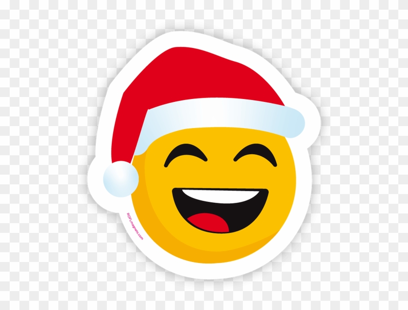 smiley face santa clipart border