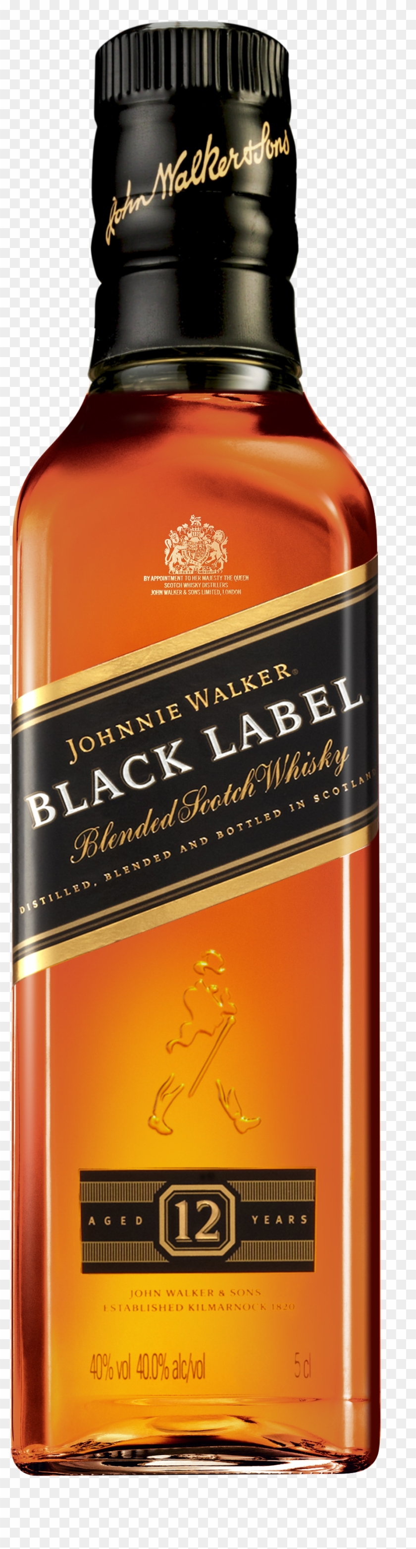 Jw Blacklabel 5cl, HD Png Download - 1000x3520(#2488287) - PngFind