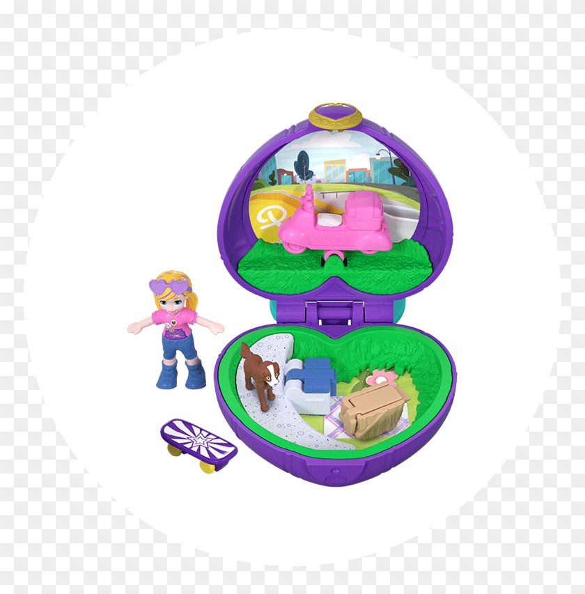 polly pocket cupcake compact