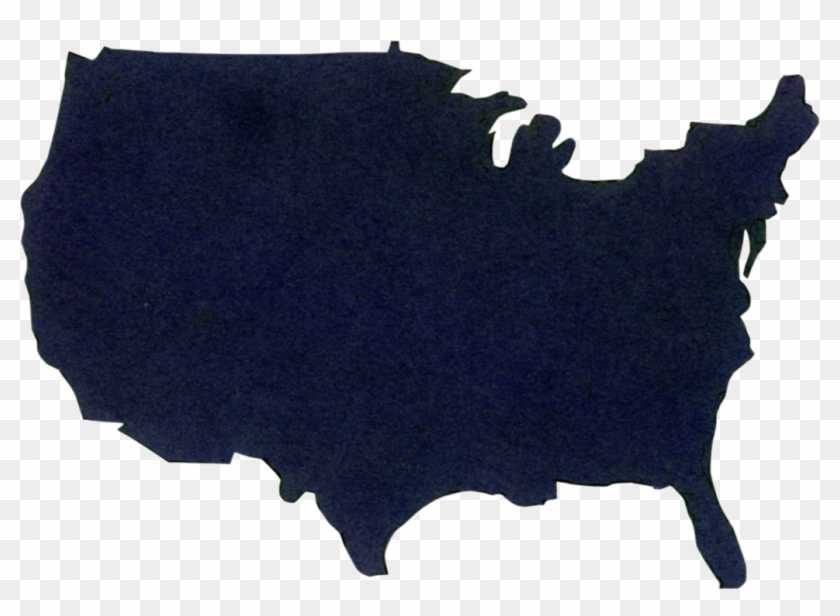 United States Map Cut Out