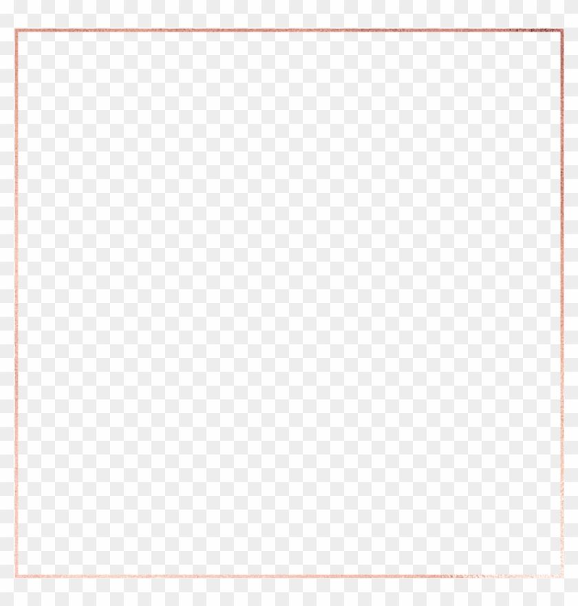 Rose Gold Frame 700w - Paper Product, HD Png Download ...