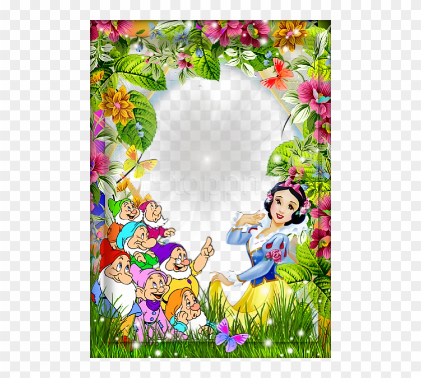 Download Free Png Best Stock Photos Snow White And The Seven Snow White And The Seven Dwarfs Frame Transparent Png 480x673 2533807 Pngfind