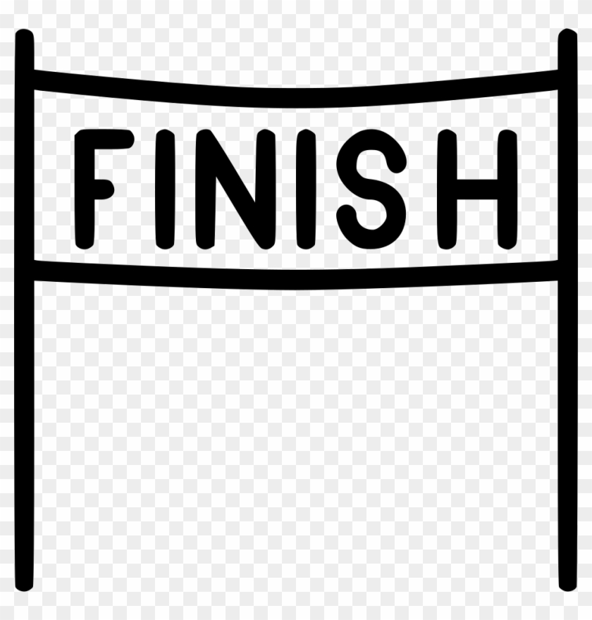 Finish Line Race Svg Png Icon, Download - Finish Line Transparent ...