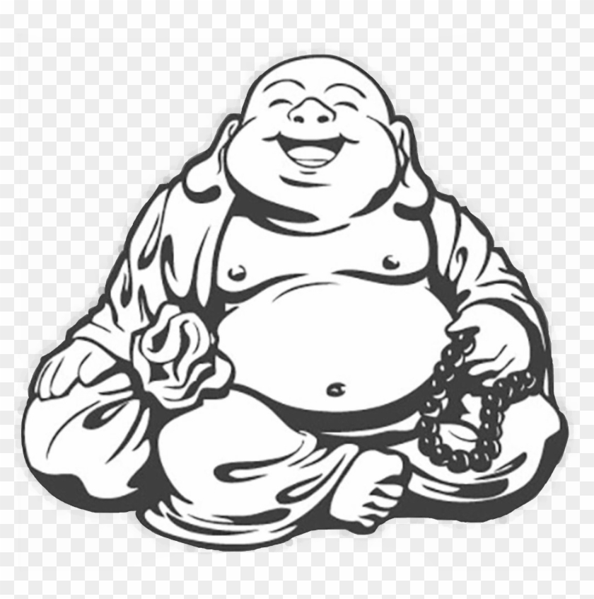 Laughing Buddha Drawing, HD Png Download - 5000x5000(#2588911) - PngFind