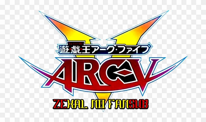 Yu Gi Oh Arc V Copia1 Arc V Logo Hd Png Download 848x480 Pngfind