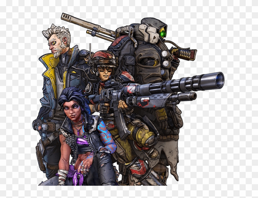 There Are 4 New Vault Hunters In Borderlands 3, Each - Borderlands 3 ...