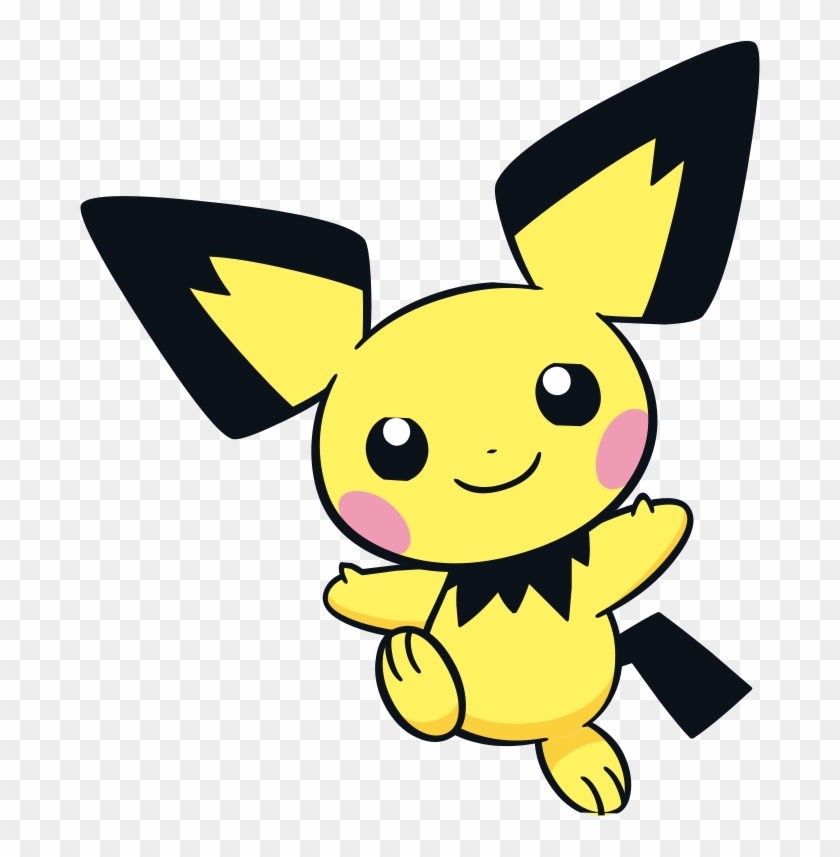 Pichu Global Link Artwork - Pokemon Pichu Dream World, HD ...