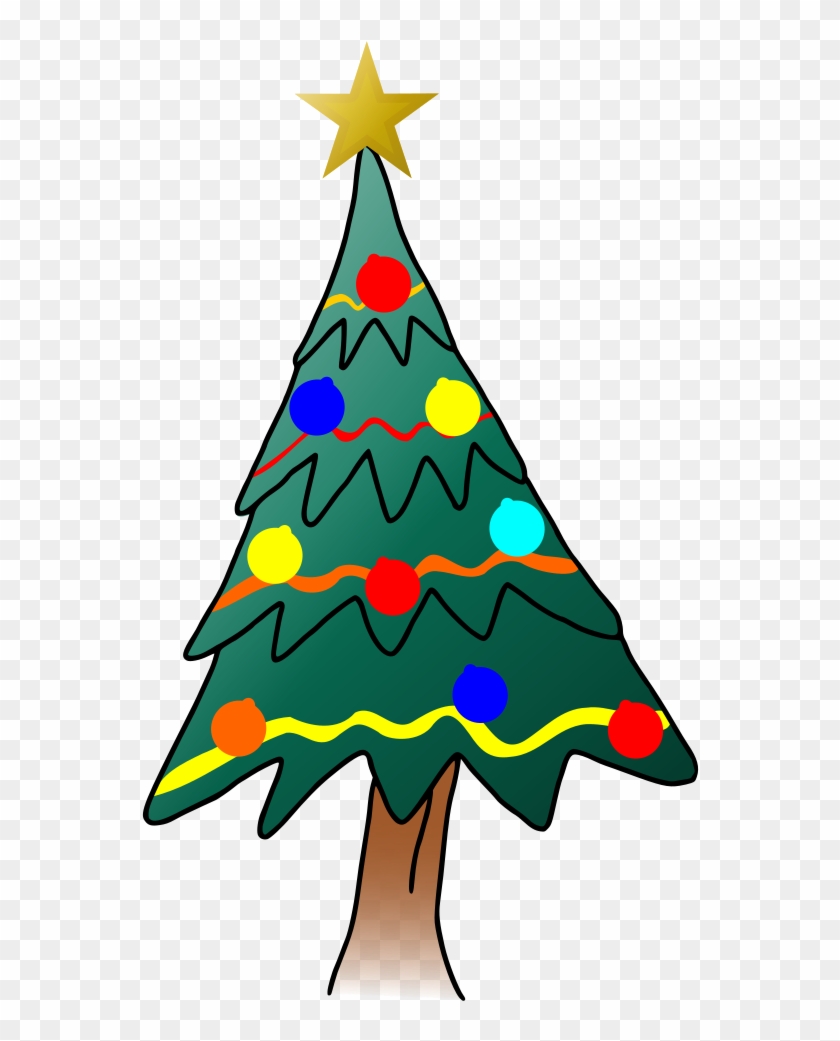 Cartoon Christmas Tree Cartoon Christmas Tree, Christmas - Christmas ...