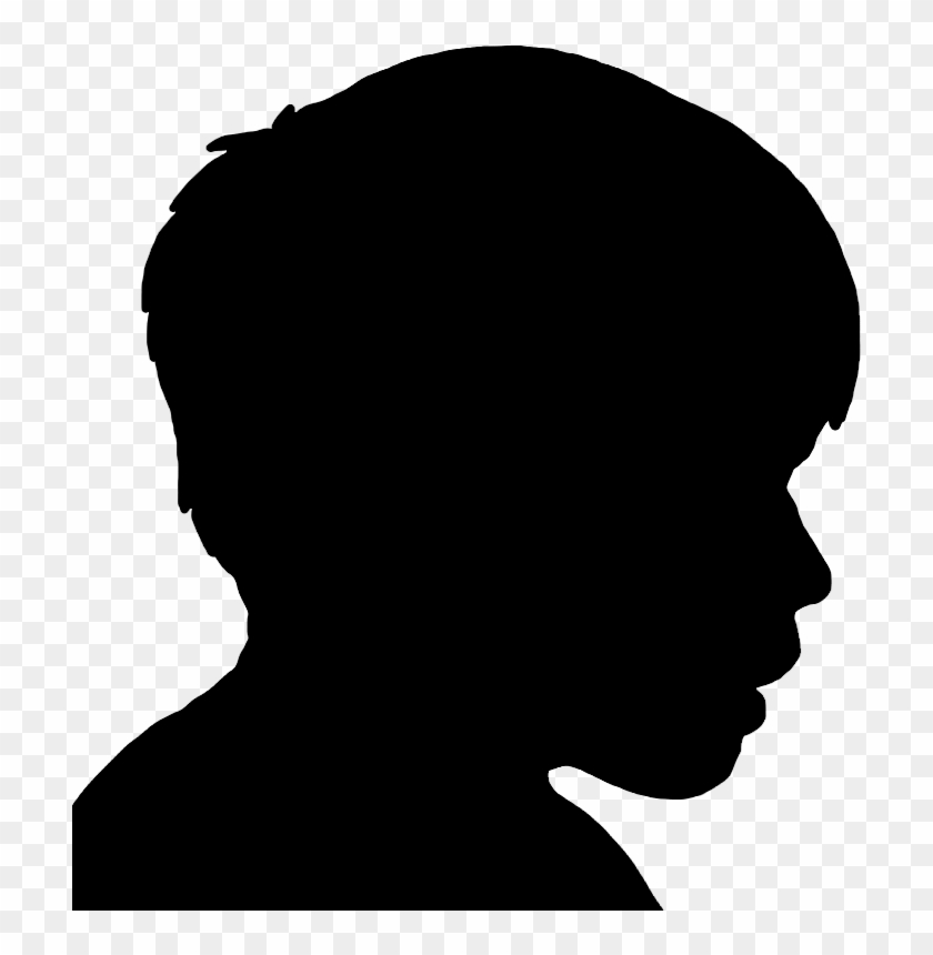 Face silhouettes of Men, Women and Children