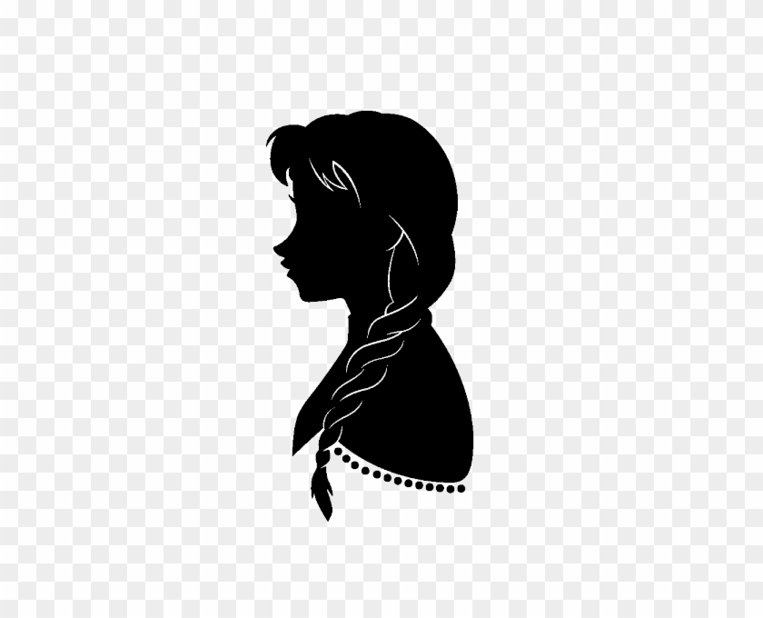 Download Elsa Silhouette Png - Elsa And Anna Silhouette, Transparent Png - 600x600(#2634499) - PngFind