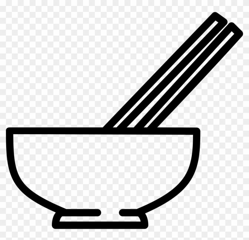 Png File Svg Bowl With Chopsticks Clipart Transparent Png 980x6 Pngfind