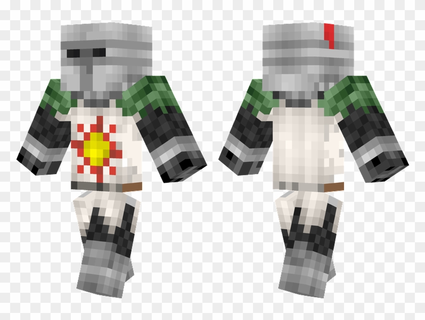 Solaire Of Astora , Png Download - Minecraft, Transparent Png - 782x554 ...