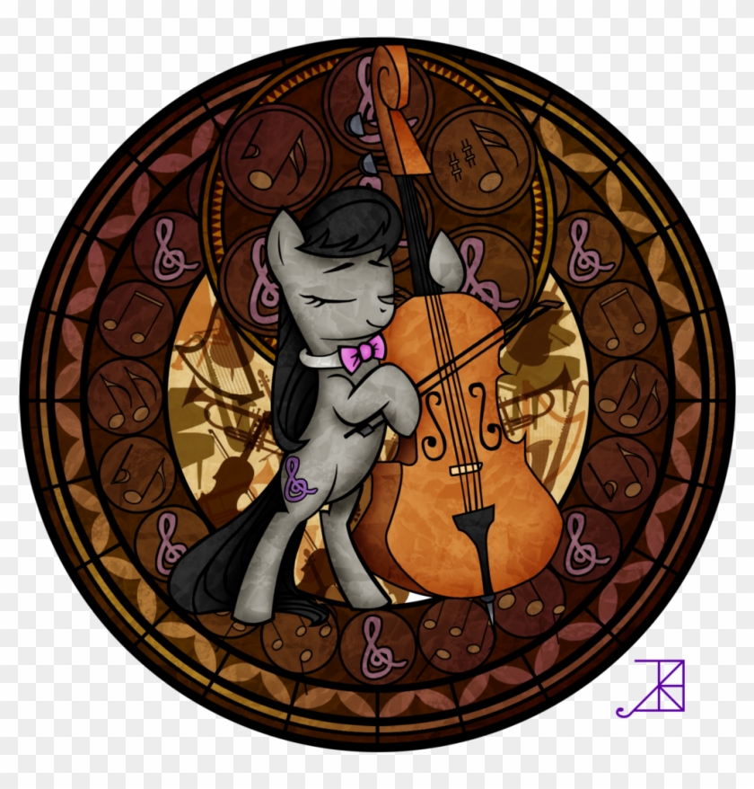 Akili Amethyst Cello Dive To The Heart Kingdom Hearts Stained Glass Of Cello Hd Png Download 1010x1008 Pngfind