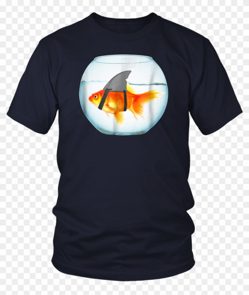 shark shirt with fin pockets