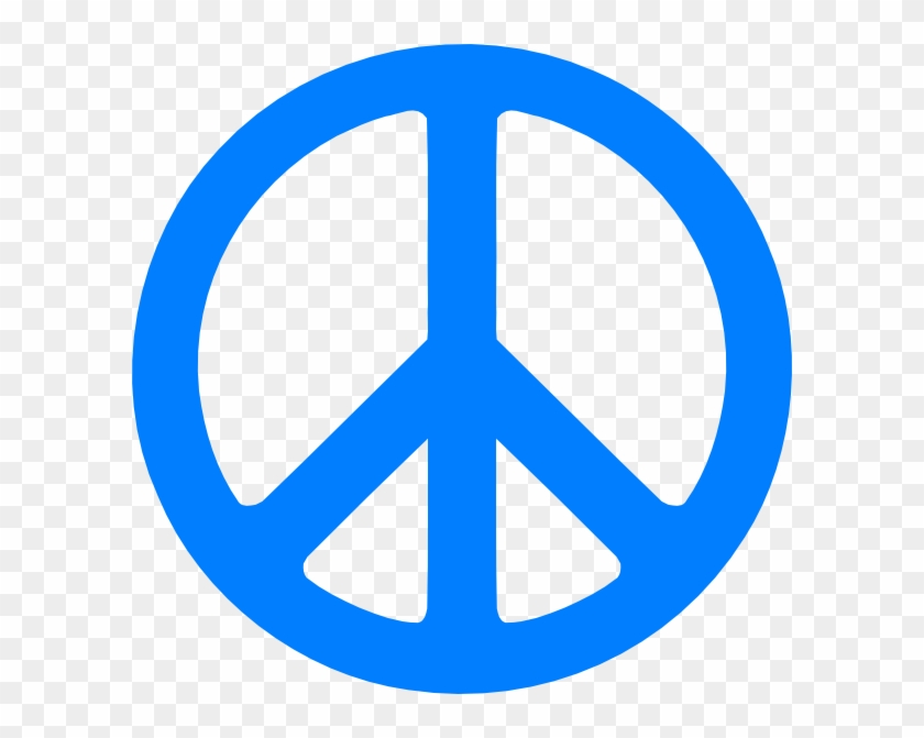 How To Set Use Blue Peace Sign Svg Vector Blue Peace Sign Hd Png Download 600x5912771896 