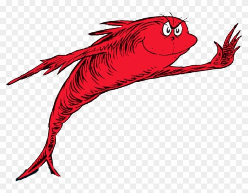 Fish Red Fish Blue Fish Clipart , Png Download - Fish Two Fish Red