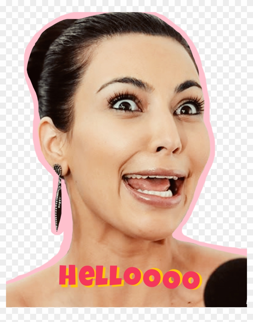 Kim Kardashian Funny Face Png Download Transparent Png 999x1222 284972 Pngfind