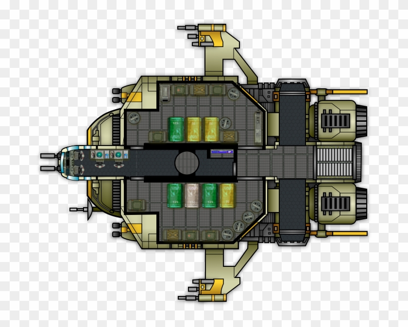 Void Crow - Star Wars Yv 929 Armed Freighter, HD Png Download - 697x594 ...