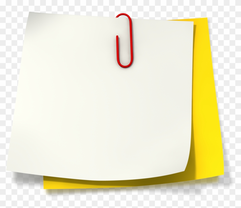 Images Of Paperclip On Spacehero What Does Ⓒ - Sticky Note File Png ...