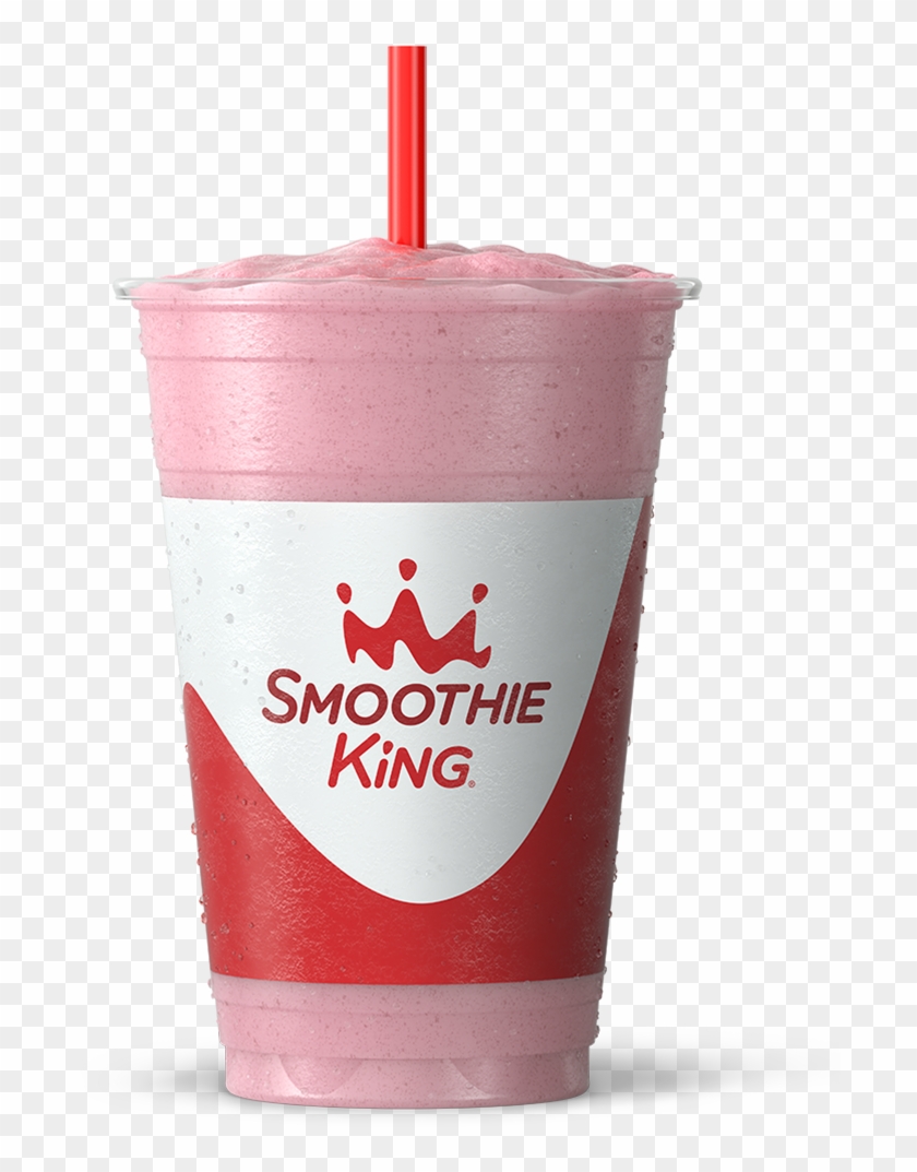 Sk Slim Lean1 Strawberry Large Smoothie King, HD Png Download