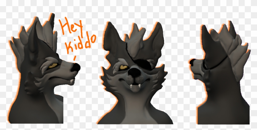 Starfox Animated Series Wolf Head Model Wolf Star Fox Model Hd Png Download 1222x566 Pngfind