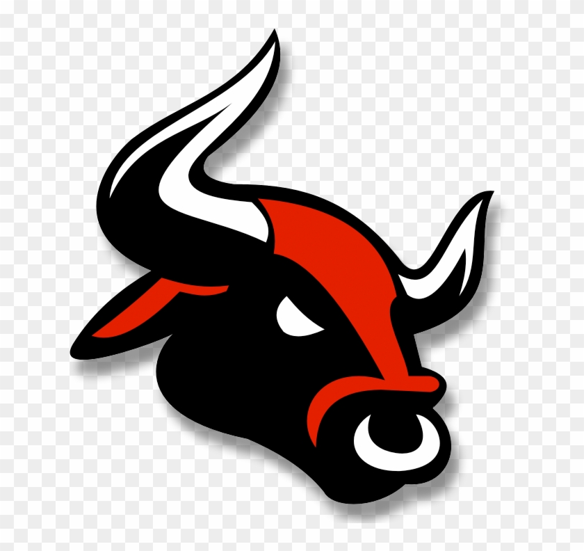 Bull Head Red Black Png - Bloomingdale High School Logo, Transparent ...