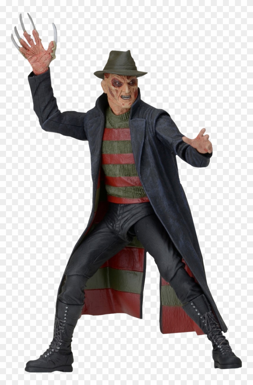 Nightmare On Elm Street Freddy Krueger Figure Neca Hd Png Download 768x1196 298815 Pngfind - roblox freddy krueger shirt