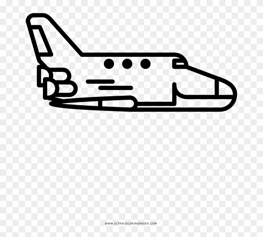Space Shuttle Coloring Page - Spaceplane, HD Png Download - 1000x1000 ...