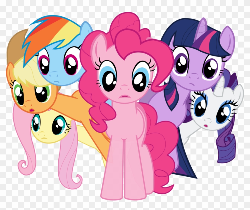 Rarity Twilight Sparkle Rainbow Dash Pinkie Pie Fluttershy - Your Friends My  Little Pony, HD Png Download - 900x715(#2981035) - PngFind