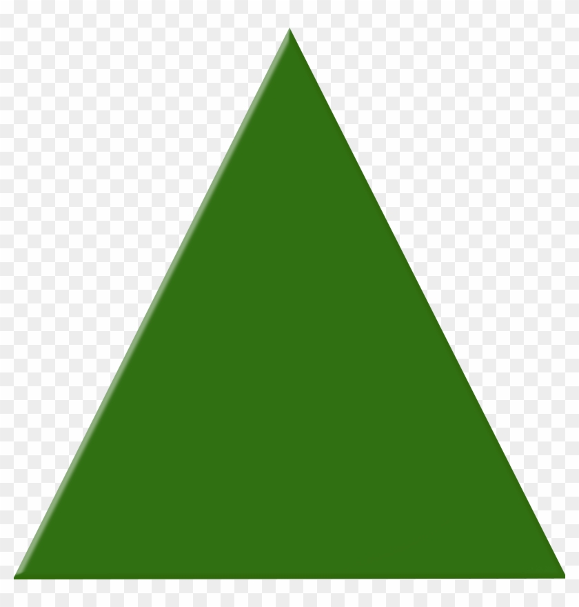 green triangle png